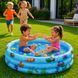Дитячий надувний басейн круглий 80&times;30 см з м&rsquo;яким дном, 58 л POOL-KIDS-ROUND-80-58L фото 1