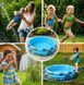 Дитячий надувний басейн круглий 80&times;30 см з м&rsquo;яким дном, 58 л POOL-KIDS-ROUND-80-58L фото 2